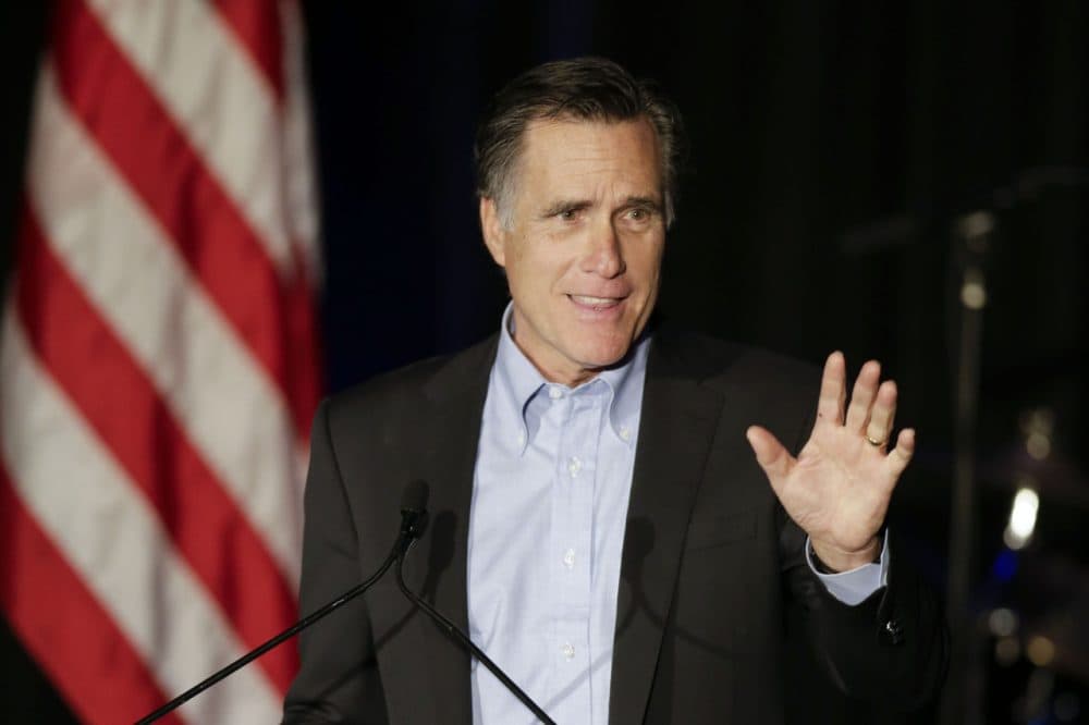 Romney Hints At 3rd Campaign In Speech To National GOP Group | WBUR News