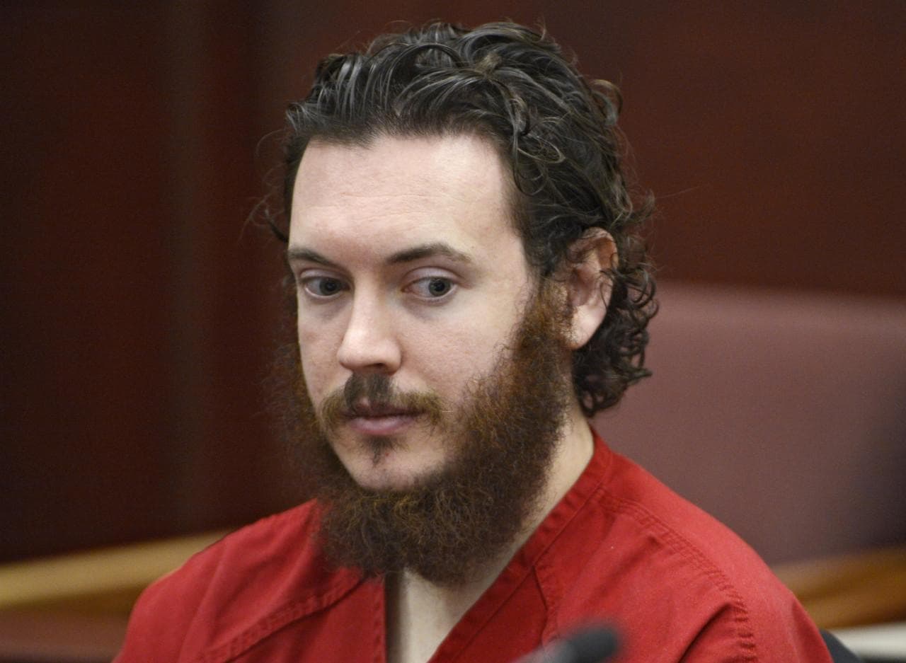 Colorado movie theater shooting suspect James Holmes sits in Arapahoe County District Court in Centennial, Colo., on June 4, 2013. (Andy Cross/The Denver Post via AP)