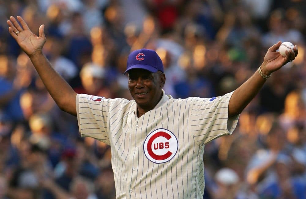 Baseball great Ernie Banks. (Chris McGrath/Getty Images)