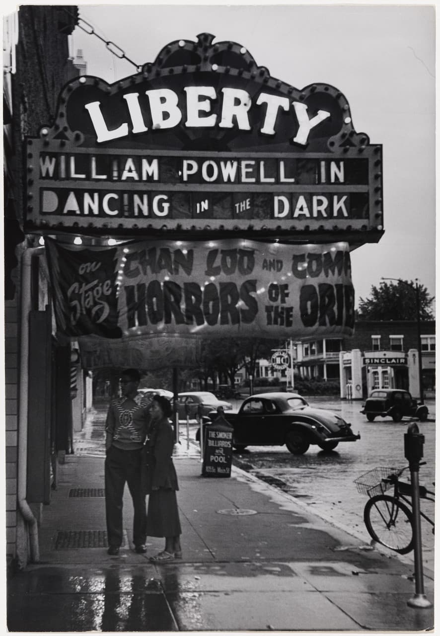 Untitled (Outside the Liberty Theater). (Gordon Parks/Museum of Fine Arts, Boston)