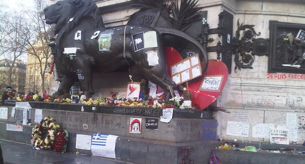 The Place de la République. (Israel Horovitz)