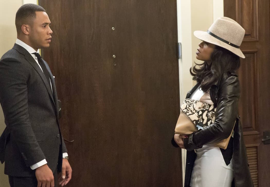 Andre (Trai Byers) and Cookie (Taraji P. Henson) chat. (Chuck Hodes)
