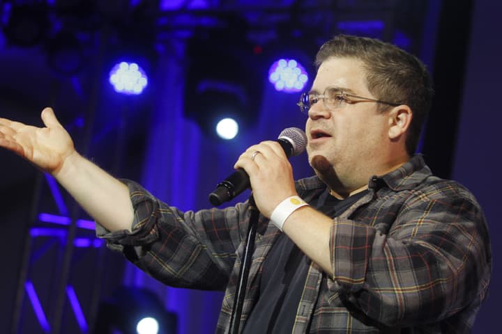 In this file photo, Patton Oswalt performs in the comedy tent during Fun Fun Fun Fest on Friday, Nov. 8, 2013 in Austin, Texas. (AP)