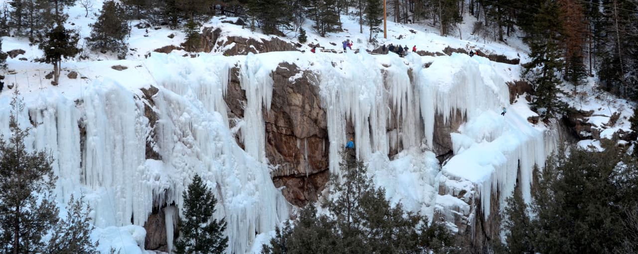 Ouray Ice Park, Ouray, Colo.