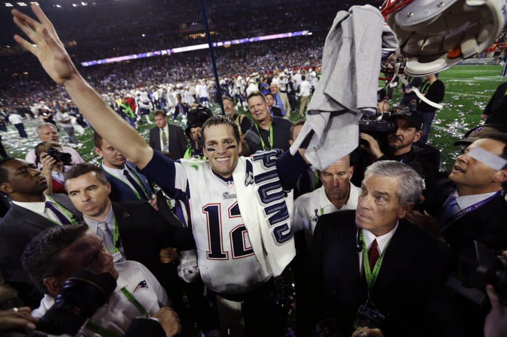 Quarterback Tom Brady has now led the Patriots to four Super Bowl victories. (David J. Phillip/AP)