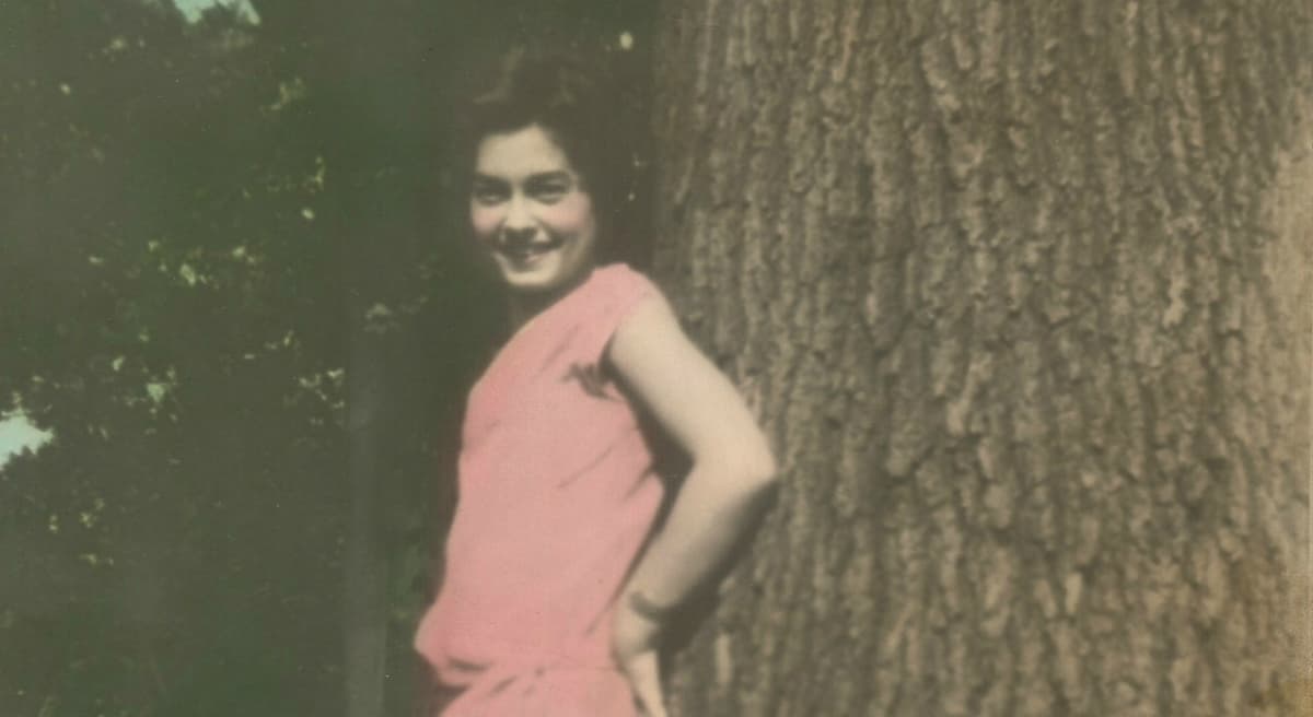 The author's mother, Polly Deihl, in younger days. She celebrated her 102nd birthday -- and a first kiss -- in January. (Marcia Deihl/Courtesy)