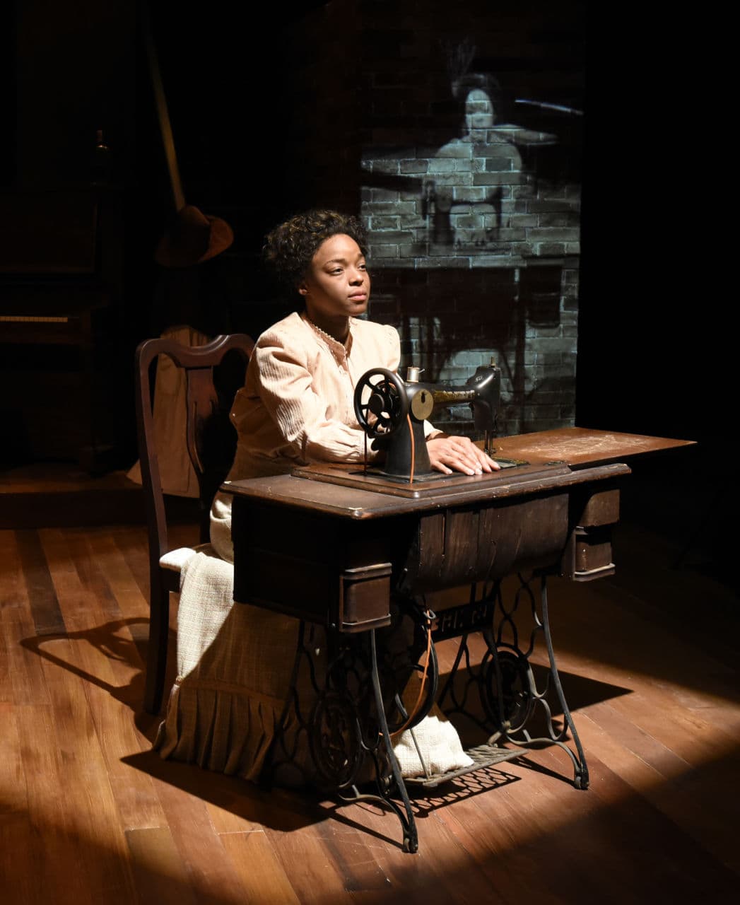 Lindsey McWhorter as Esther in "Intimate Apparel" at the Lyric Stage. (Glenn Perry)