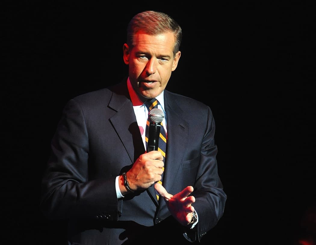 Brian Williams at the 2014 "Stand Up for Heroes" (Brad Barket/Invision/AP)