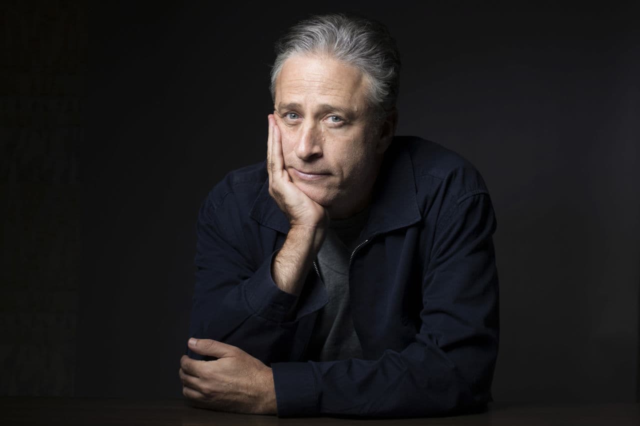 In this Nov. 7, 2014 file photo, Jon Stewart poses for a portrait in promotion of his film,"Rosewater," in New York. Comedy Central announced Tuesday, Feb. 10, 2015, that Stewart will will leave "The Daily Show" later this year. (AP)
