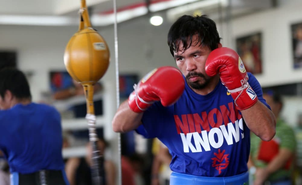&quot;Manny has sort of, almost single-handily, elevated the profile of the Philippines on an international stage,&quot; says Grantland's Rafe Bartholomew. (Jeoffrey Maitem/Getty Images)