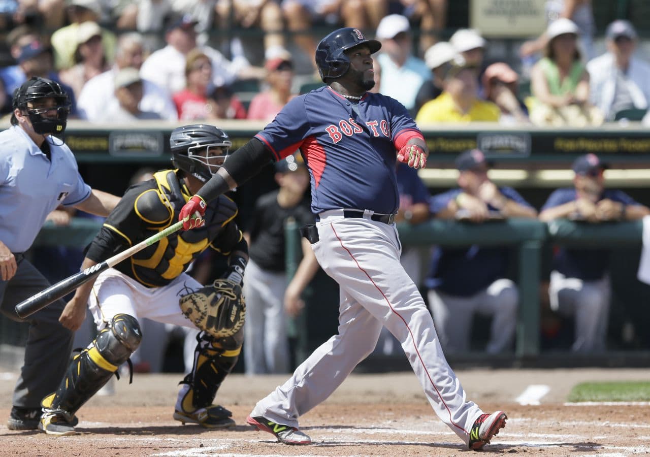 David Ortiz visits Red Sox 2023 Spring Training camp