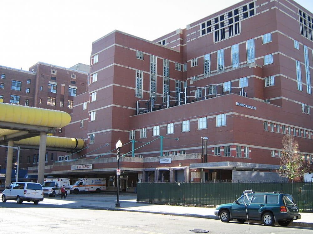 Boston Medical Center. (Gretchen Ertl /AP)