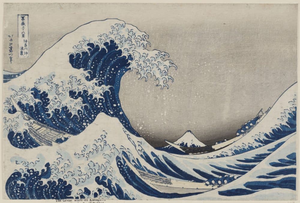 Under the Wave off Kanagawa,” Katsushika Hokusai, about 1830–31 (MFA Boston)