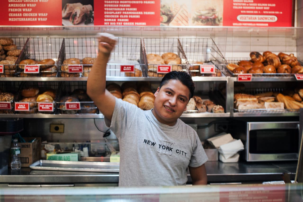 "The Hand That Feeds" is a documentary by Rachel Lears and Robin Blotnick about a shy, undocumented immigrant sandwich-maker who sets out to end abusive conditions at a New York restaurant chain. (Eleazar Castillo)