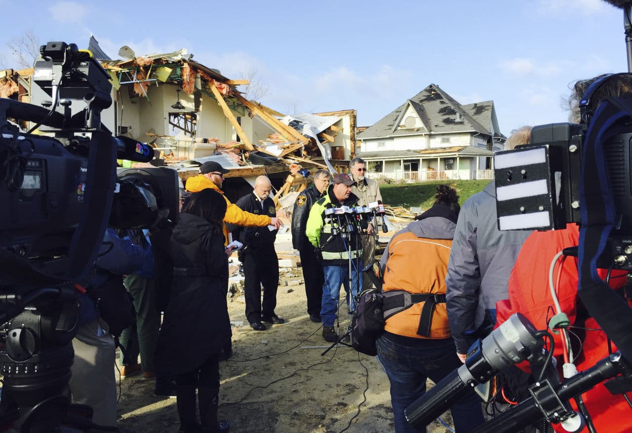 At Least Two Tornadoes Rip Through North-Central Illinois | Here & Now