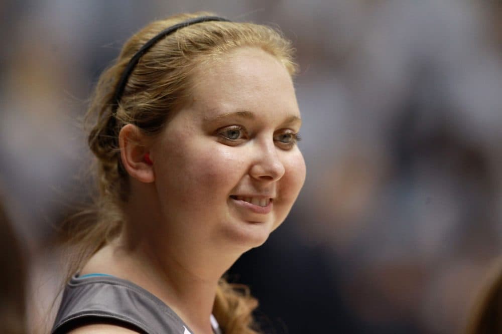 Lauren Hill passed away from terminal brain cancer. Shw was able to play for the Mount St. Joseph women's basketball team in November before she died. (Andy Lyons/Getty Images)