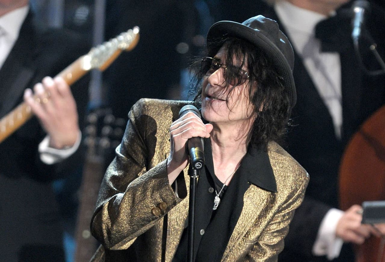 Peter Wolf performs onstage at the 25th Annual Rock And Roll Hall of Fame Induction Ceremony at the Waldorf Astoria on March 15, 2010 in New York City. (Michael Loccisano/Getty Images)