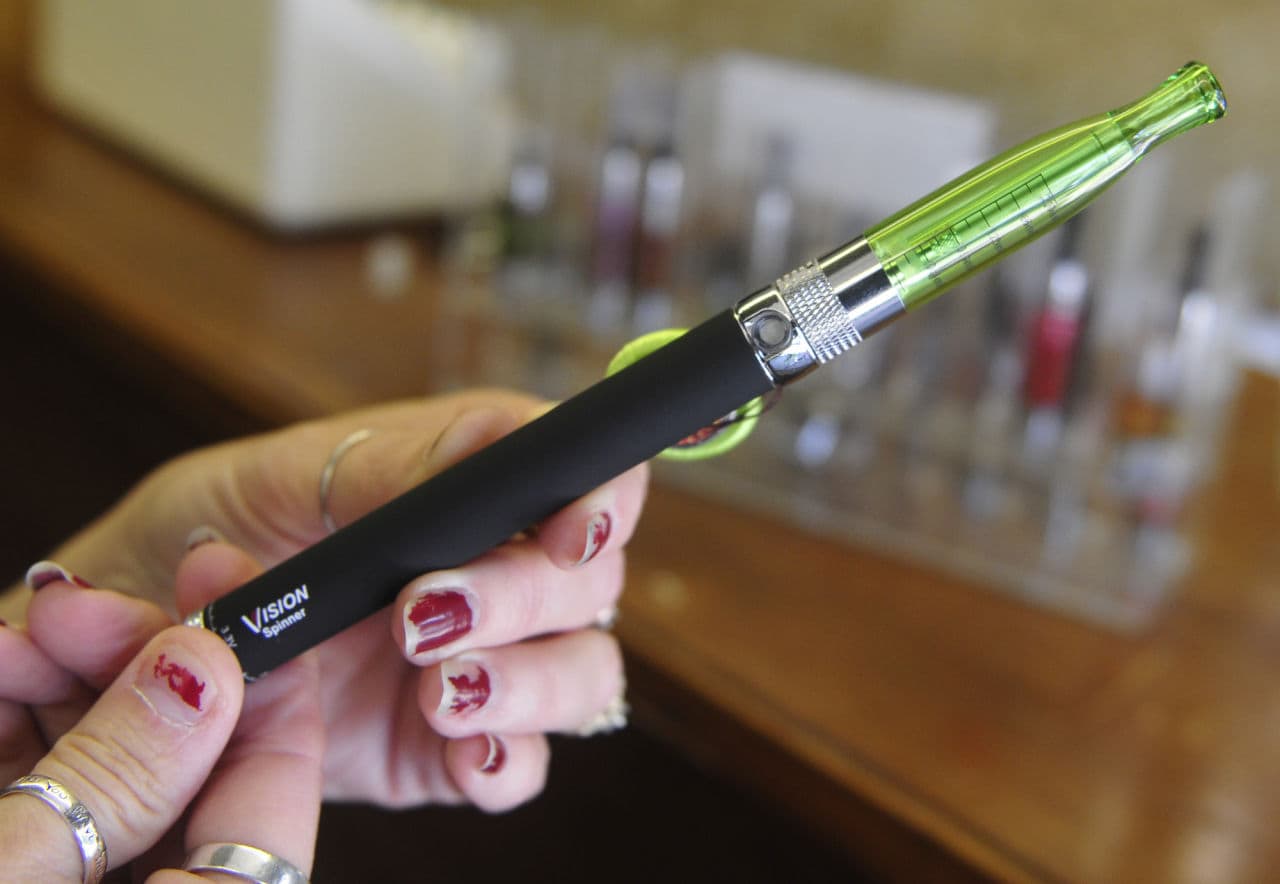 An electronic cigarette, or e-cig, as they are more commonly called. (AP)
