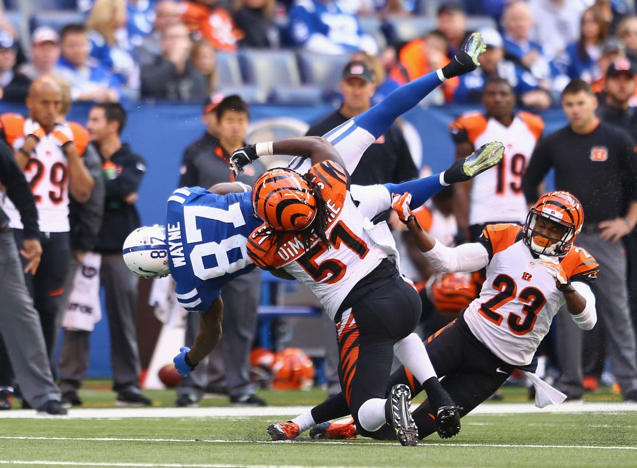 Linta client Jayson DiManche (No. 51) has played in 28 games in two seasons with the Bengals. (Andy Lyons/Getty Images)