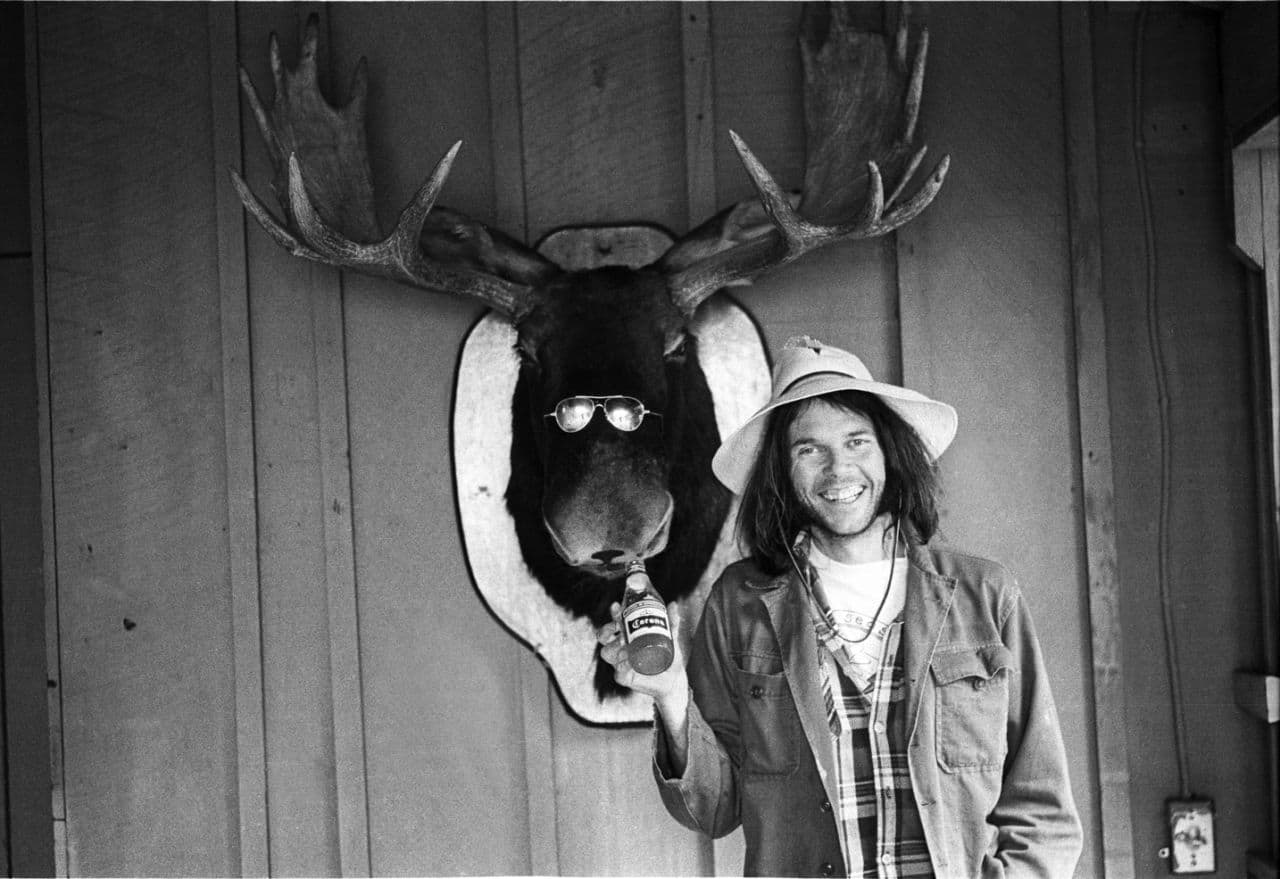 Neil Young, 1975. (Henry Diltz)