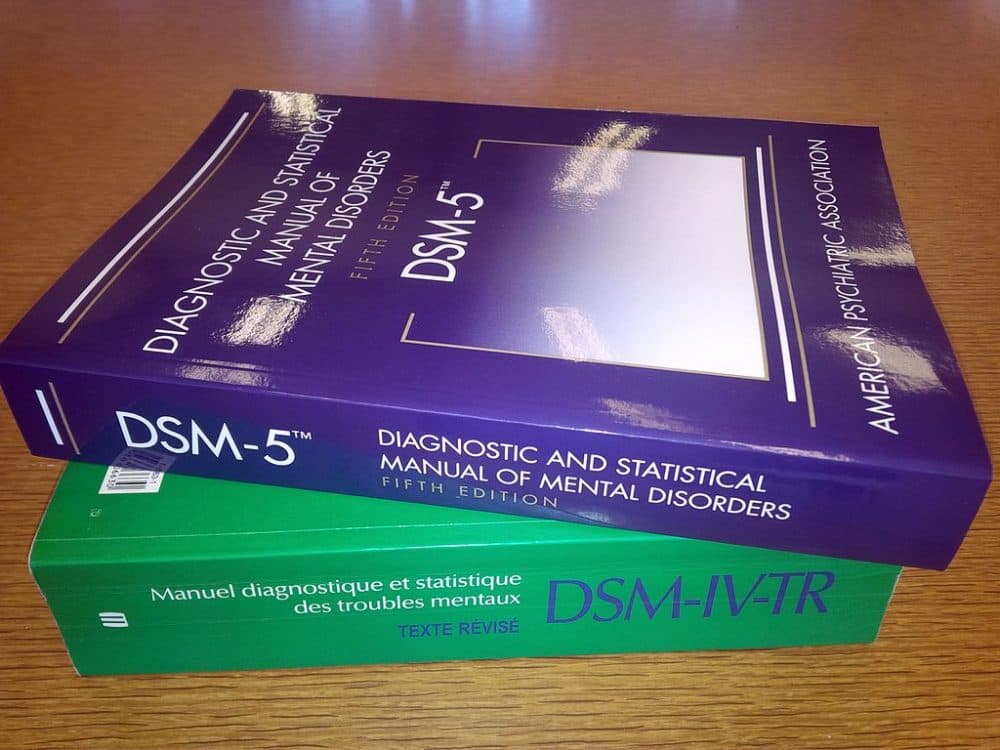 The DSM-5, widely known as the &quot;bible of psychiatry,&quot; is close to 1,000 pages and not exactly user-friendly. (Wikimedia Commons)