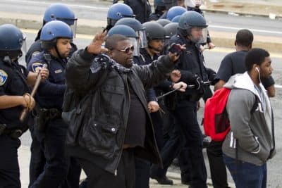 Violence And Outrage In Baltimore Protests