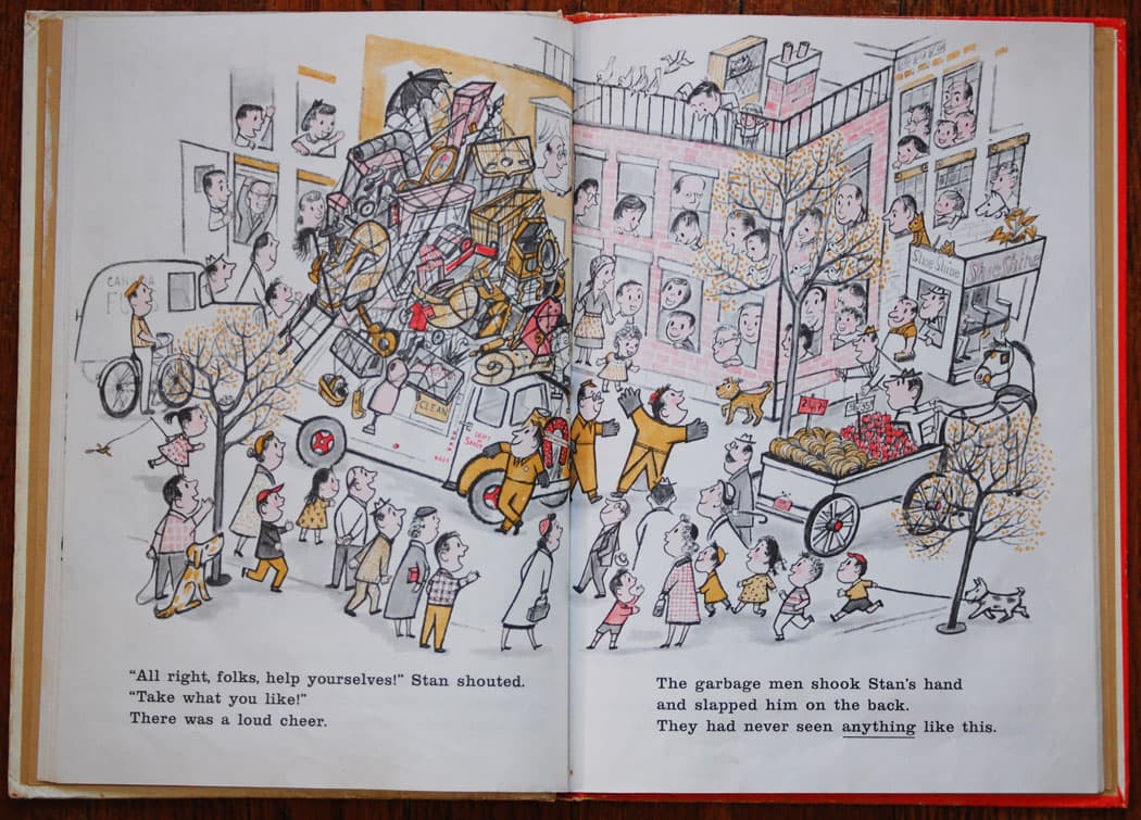 "Dear Garbage Man," illustrations by Margaret Bloy Graham, words by Gene Zion, 1957. (Courtesy)