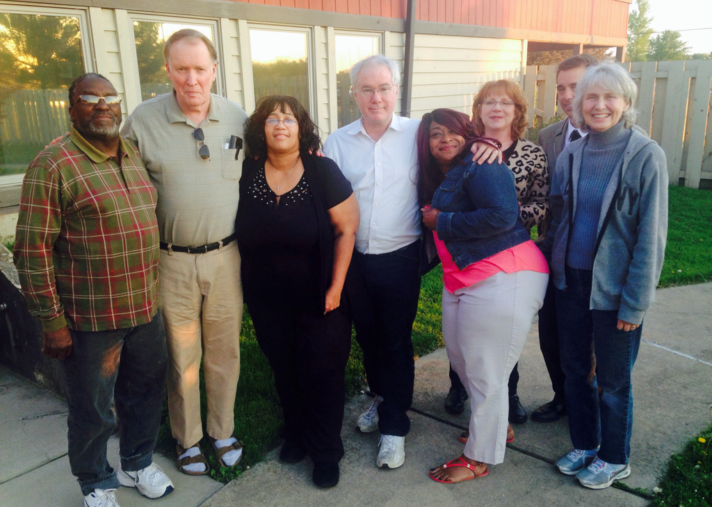For the past year, members of two Springfield churches – one predominantly white and one predominantly black – have been coming together to talk about race. (Peter O'Dowd)