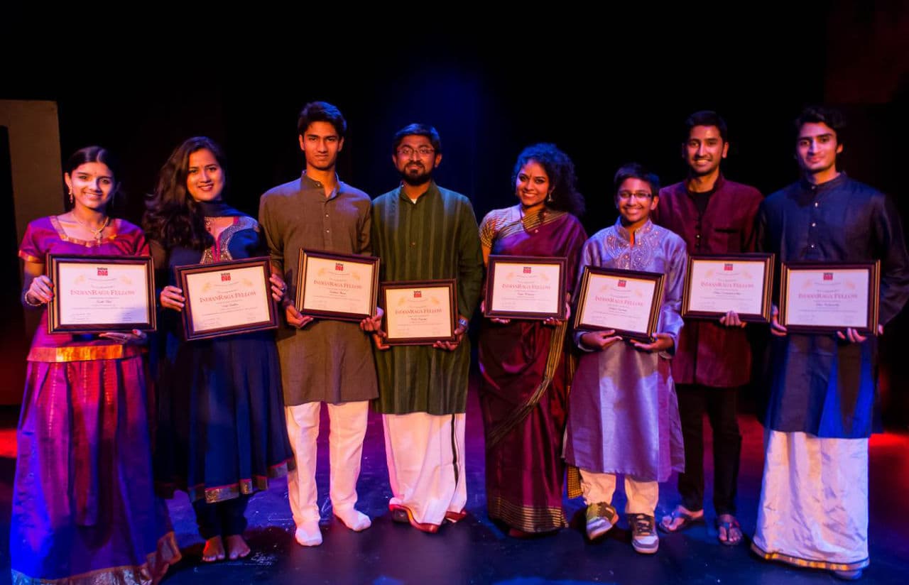 IndianRaga fellows are pictured in New York City in 2013. (Babe Lincoln Photography)