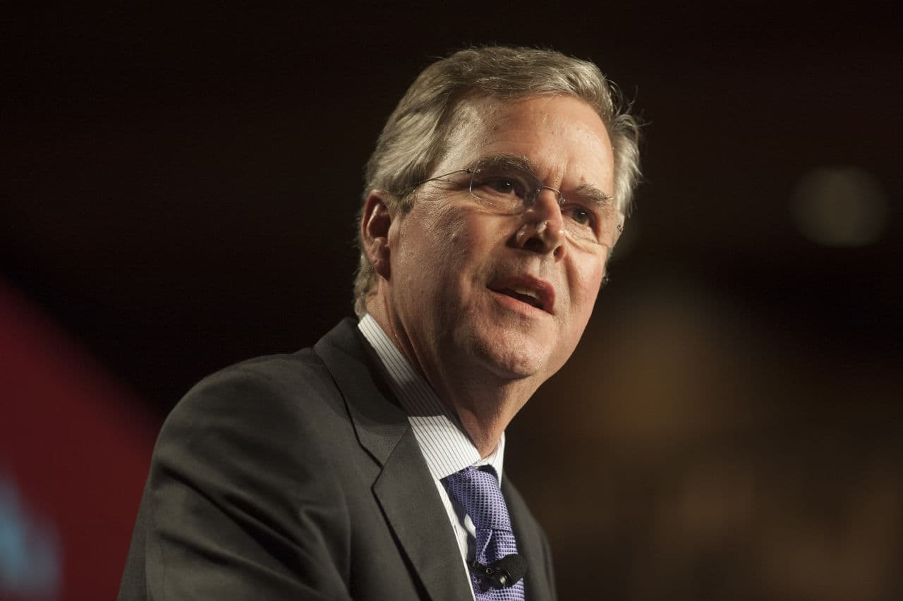 Former Florida Gov. Jeb Bush speaks at a dinner during the Republican National Committee Spring Meeting at The Phoenician May 14, 2015 in Scottsdale, Arizona. (Laura Segall/Getty Images)