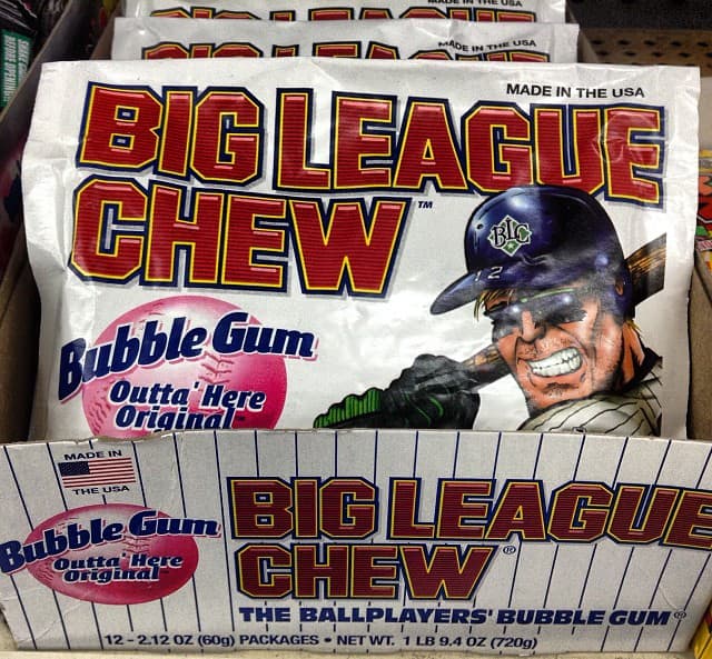 Big League Chew has been chewed by millions of baseball fans and players. (jeepersmedia/Flickr)