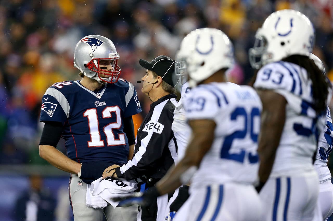 Tom Brady's first game back, if his four-game suspension sticks, will be against the team who started the Deflategate controversy, the Indianapolis Colts.