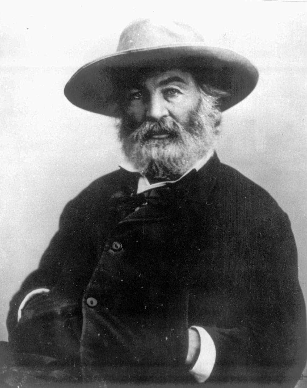 An undated photo portrait of Walt Whitman (AP)
