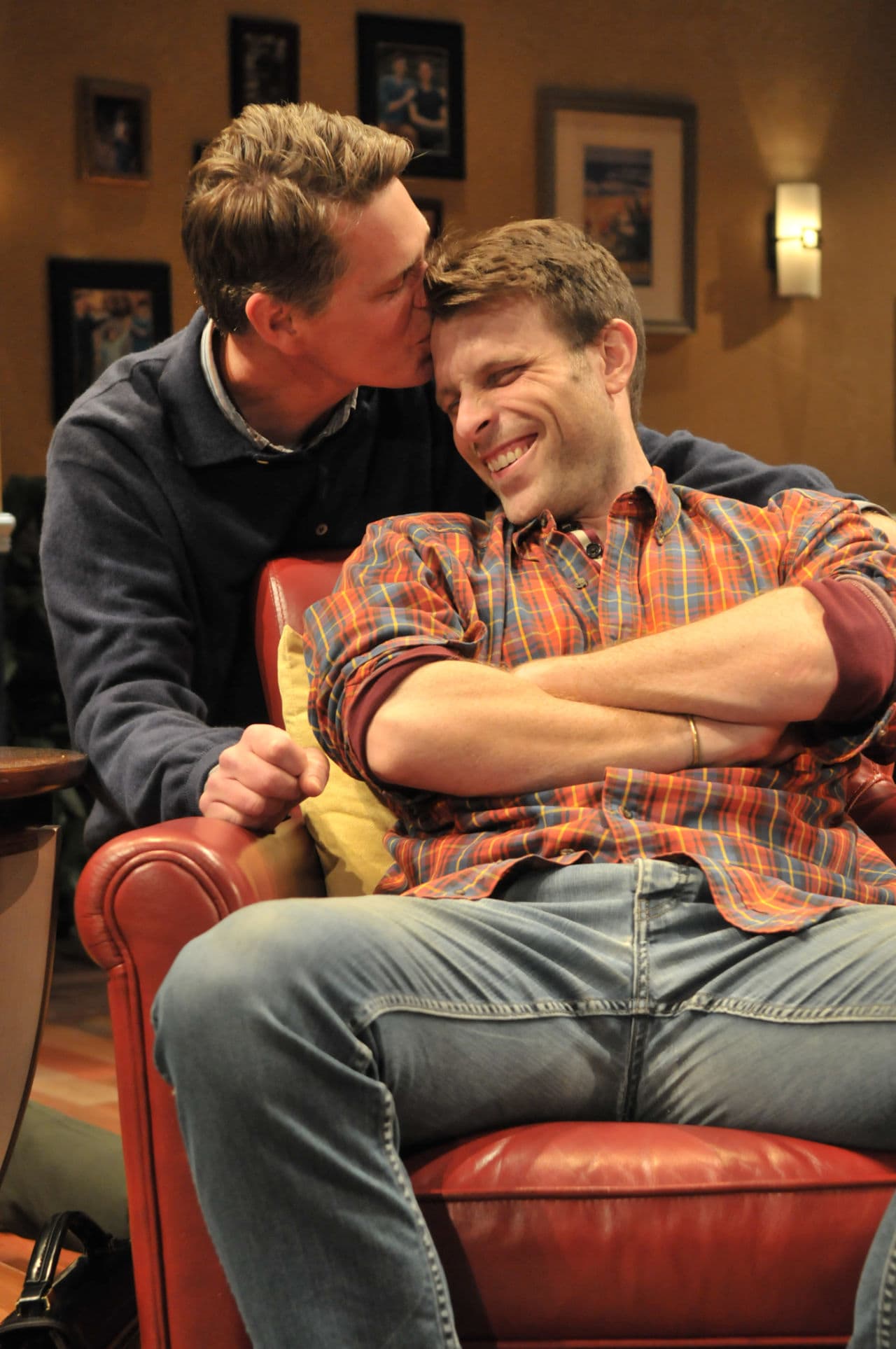 Cal (Michael Kaye) and Will (Nile Hawver) in "Mothers and Sons." (Craig Bailey/Perspective Photos)