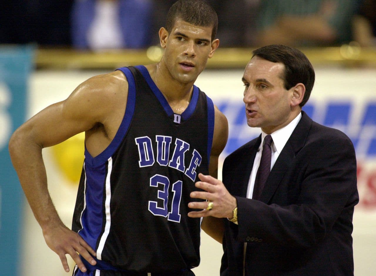 In four years under Duke Coach Mike Krzyzewski, Shane Battier twice reached the Final Four. (John Bazemore/AP)
