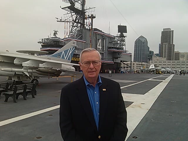 Larry Blumberg is executive director of the San Diego Military Advisory Council. (Alex Ashlock)