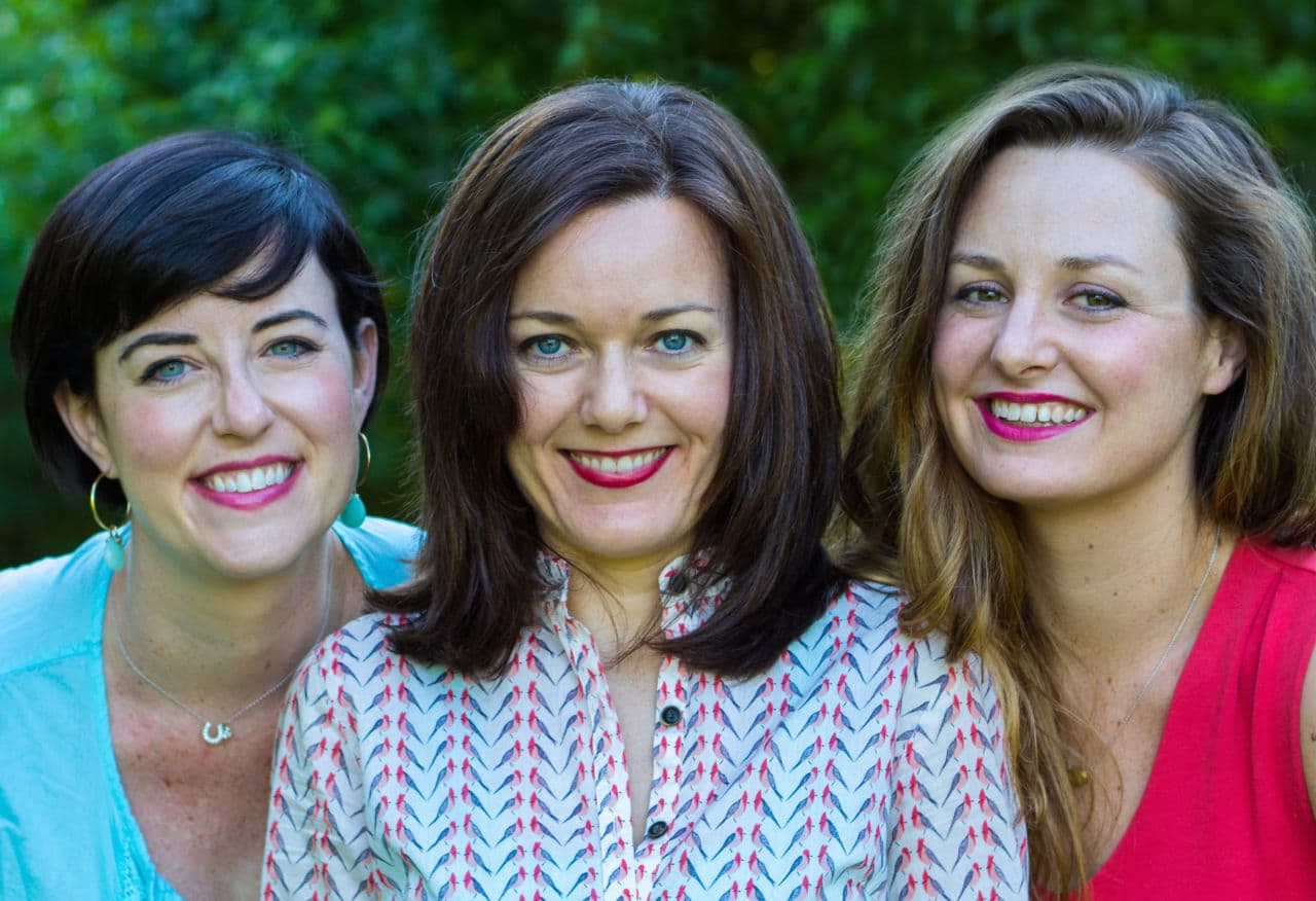 Marnie Hanel, Jen Stevenson and Andrea Slonecker are the authors of "The Picnic." (Mona Johnson)
