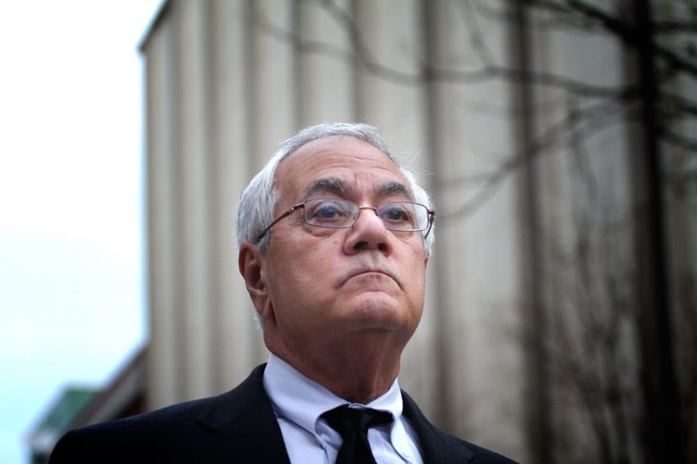 Former Massachusetts U.S. Rep. Barney Frank in Boston, in a 2012 file photo (Jesse Costa/WBUR)