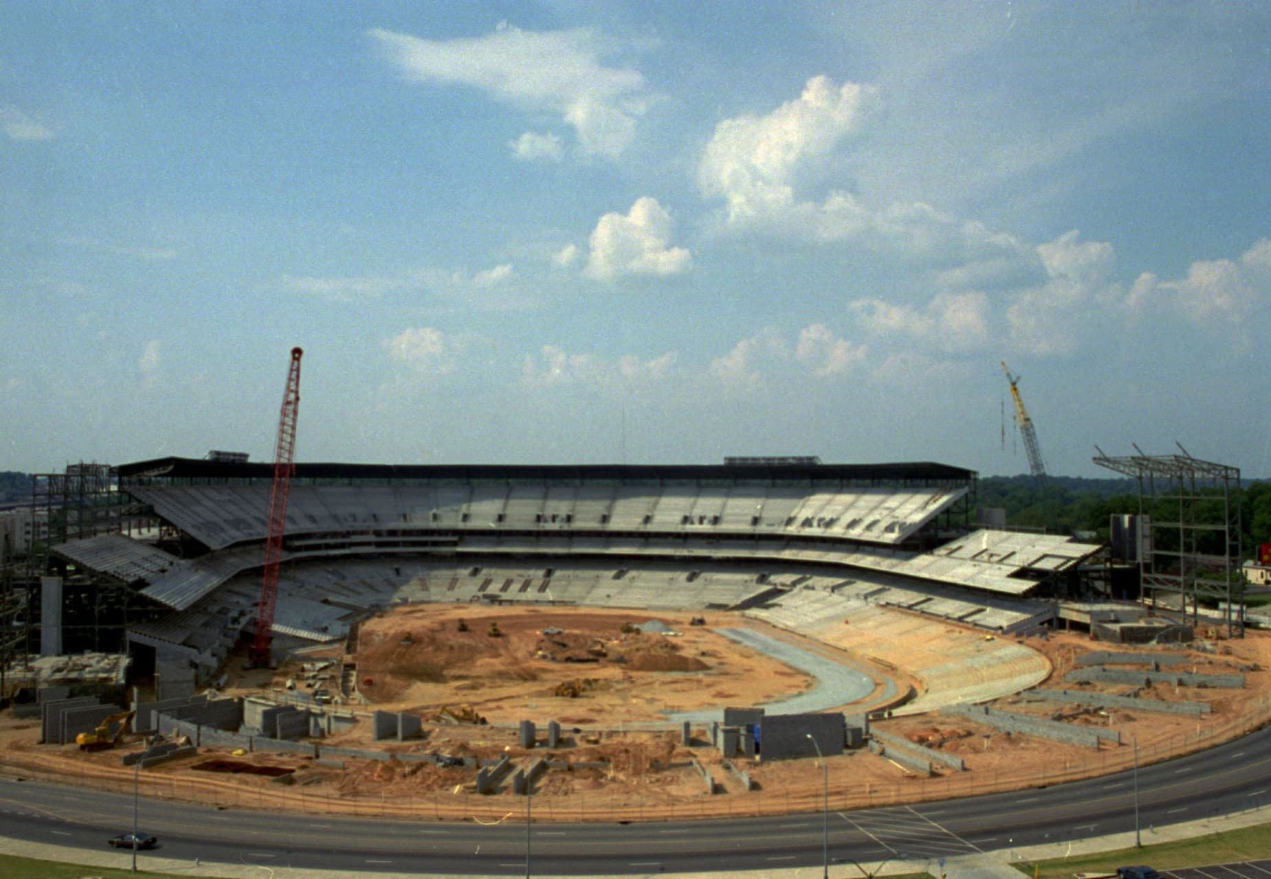 Centennial Olympic Stadium transformed into Turner Field