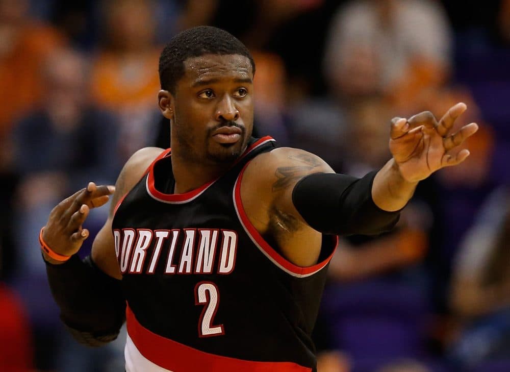 Wesley Matthews went undrafted out of college. But the shooting guard has become one of the best in the NBA, despite being overlooked early on in his career. (Christian Petersen/Getty Images)