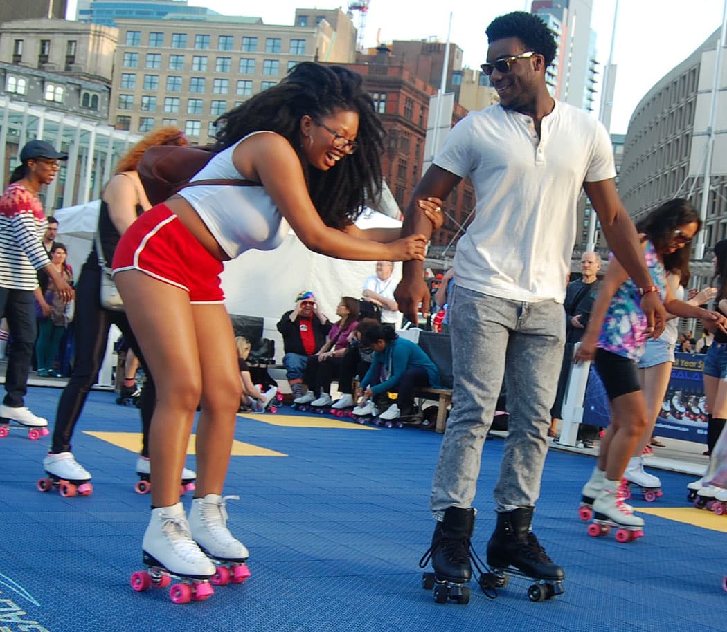 Photos Donna Summer Roller Disco Party Returns To Boston City Hall