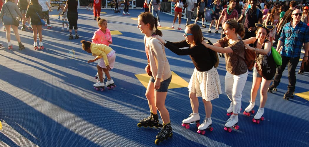 Photos Donna Summer Roller Disco Party Returns To Boston City Hall