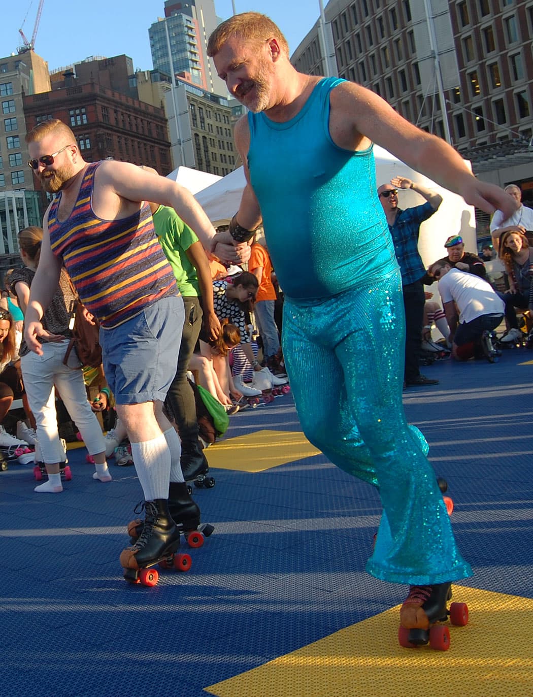 Photos Donna Summer Roller Disco Party Returns To Boston City Hall