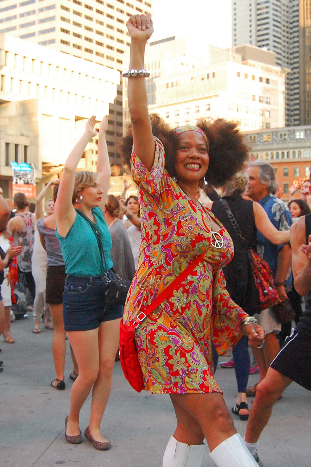 Photos Donna Summer Roller Disco Party Returns To Boston City Hall