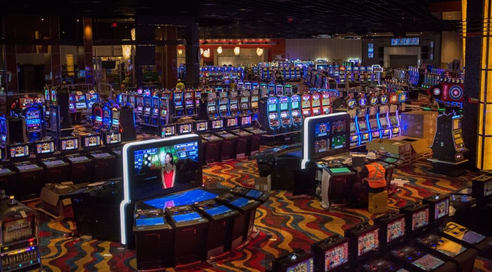 A view of Plainridge Park Casino, the state's lone slots parlor, which opened in June. (Jesse Costa/WBUR)