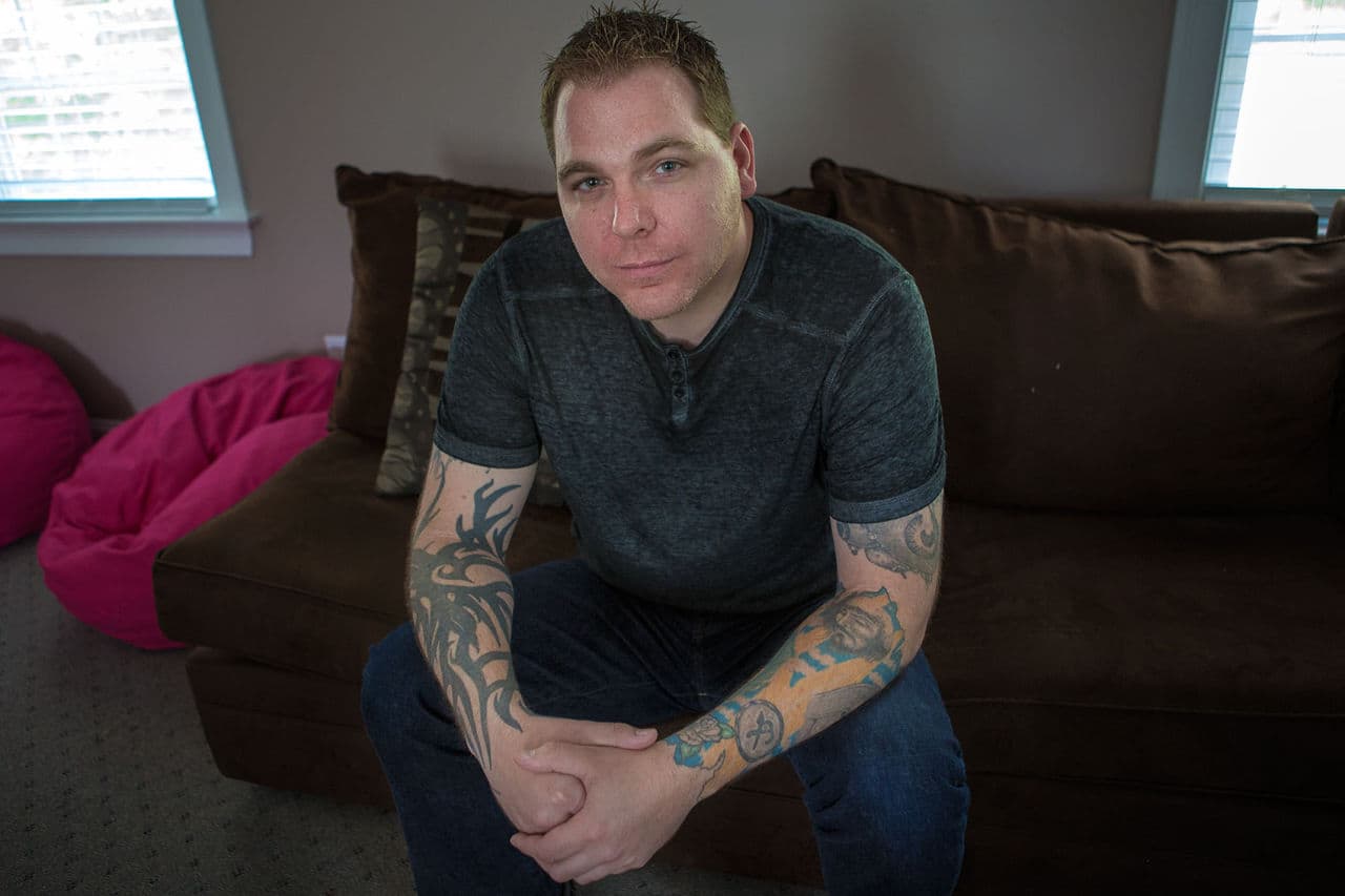 Craig Miller made several suicide attempts. But he recovered, turning his mental suffering into a force to help himself and others. (Jesse Costa/WBUR)