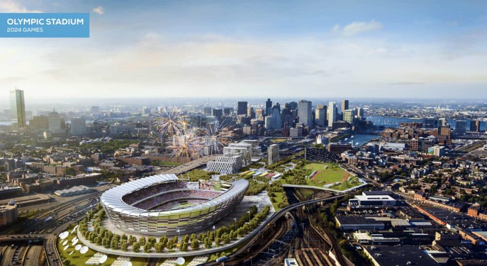 Jean Horstman: &quot;Every aspect of Boston’s Olympic bid should be predicated on the intent to build a city that offers greater opportunity for everyone.&quot; Pictured: This architect's rendering released Monday, June 29, 2015, by the Boston 2024 planning committee shows an Olympic stadium that is proposed to be built in Boston if the city is awarded the Games. The Boston group trying to land the Olympics released the most detailed look yet at its bid for the Summer Games, unveiling a $4.6 billion plan it says would create jobs and housing, expand the tax base and leave behind an improved city with a $210 million surplus. (Elkus Manfredi Architects for Boston 2024/AP)