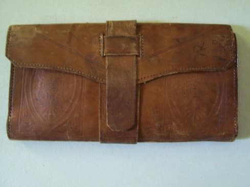 The wallet that belonged to the author's great-great-great-grandfather, Samuel Church. (Jan Doerr/Courtesy)
