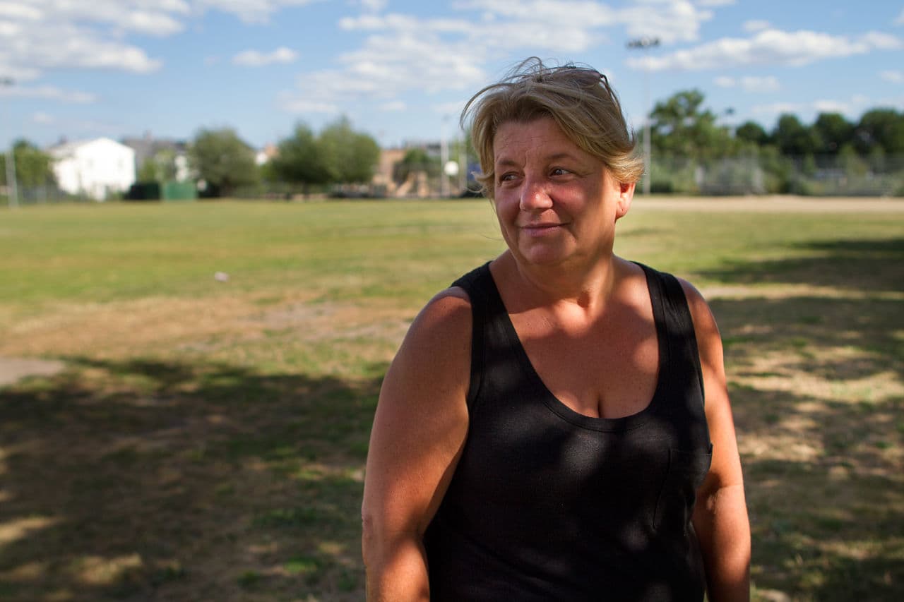 Struggling to find resource for her son as he battled his heroin addiction, Patti Scalesse decided to start the group Everett Overcoming Addiction. It brings together parents and patients who are learning to manage substance abuse disorder. (Hadley Green for WBUR)