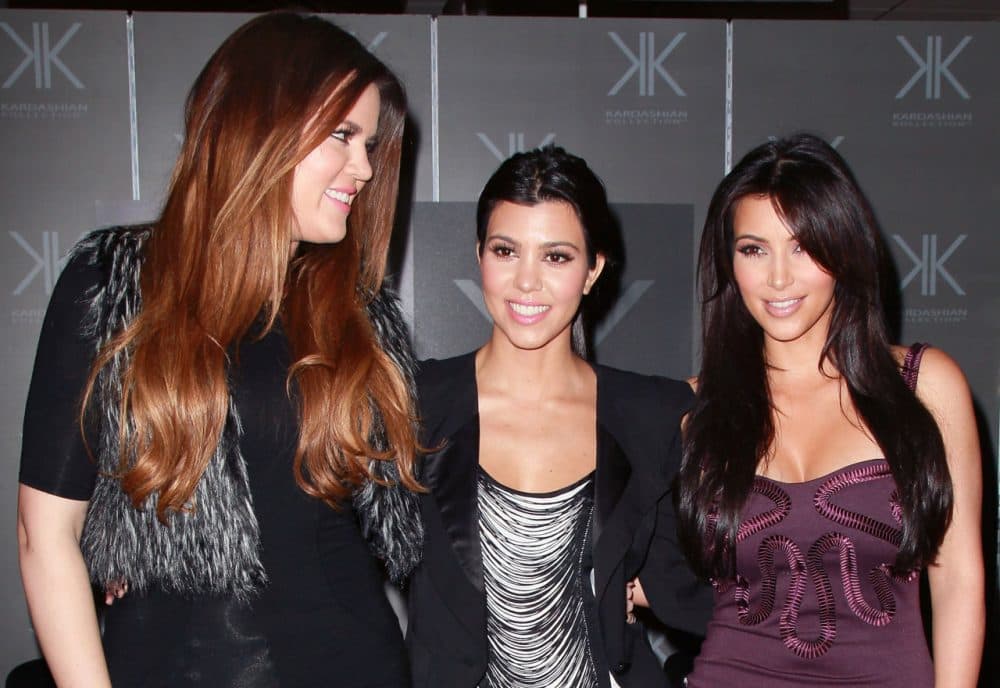 Among those known for vocal fry: the Kardashians. From left: Khloe Kardashian, Kourtney Kardashian and Kim Kardashian in September 2011 in Cerritos, California. (David Livingston/Getty Images)